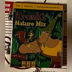 Disney Emperors New Groove Cereal Box LE Pin
